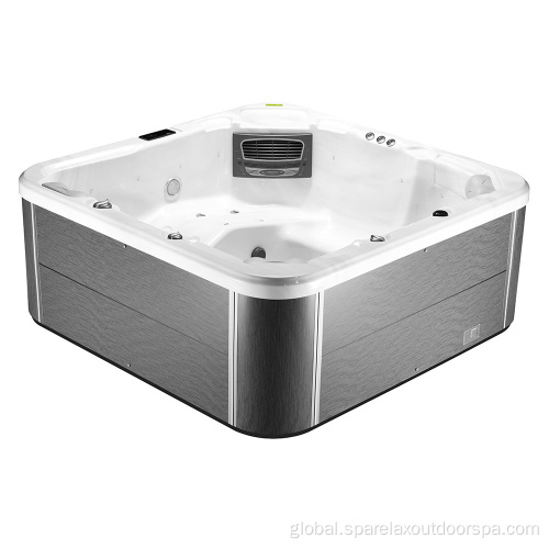 Freestanding acrylic outdoor swimming pool hot tub